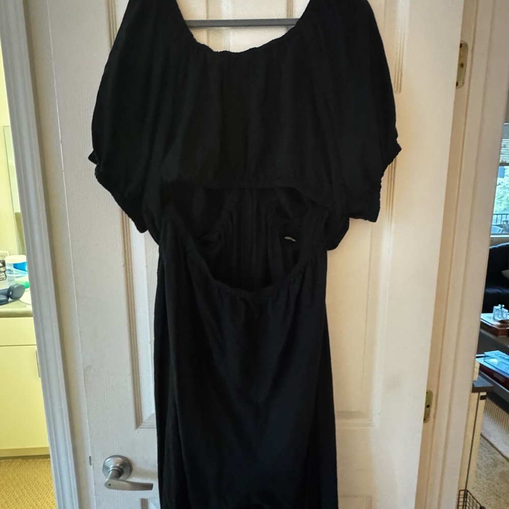 City Chic Womens Black Cut Out Jumpsuit - Picture 6 of 11
